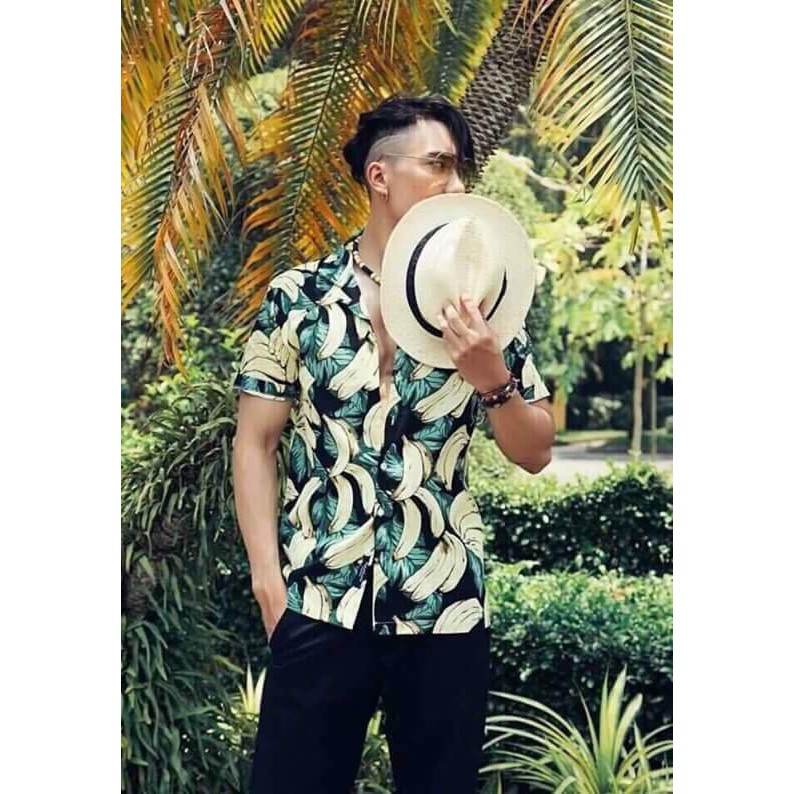 Áo sơ mi trái cây đi biển - Chuối lớn | BigBuy360 - bigbuy360.vn
