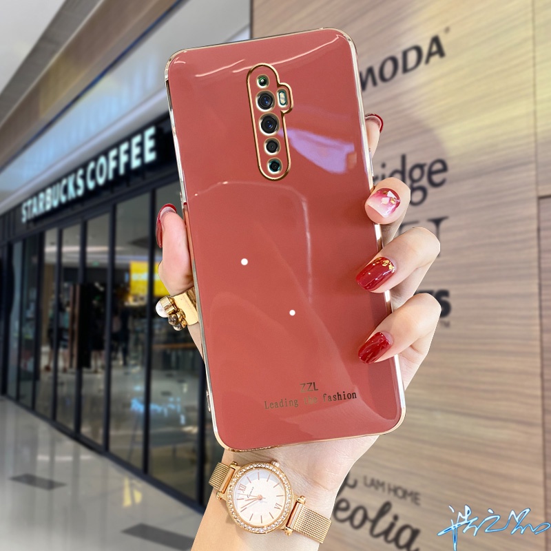 Ốp Điện Thoại Silicon Mềm Kết Cấu Sang Trọng Bảo Vệ Cho OPPO Reno 2F 2Z Reno 2 2022