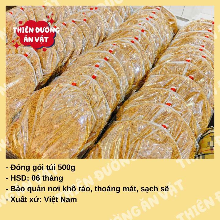 Cơm Cháy Chà Bông 500g Cơm Cháy Đáy Nồi Loại 1 Siêu Chà Bông Sài Gòn