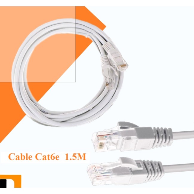 [FREESHIP] Cable Mạng CAT 6E BAMBA 1.5M BH 12 tháng