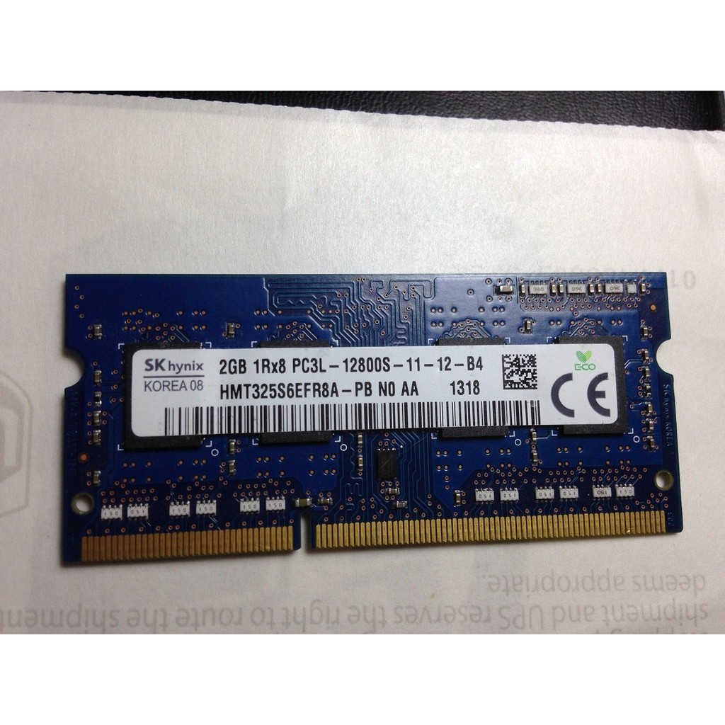 Ram Laptop 2Gb DDR3L bus 1600 tháo máy chính hãng, bảo hành 3 năm