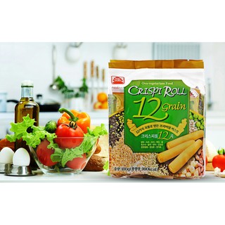 Bánh Cuộn Giòn Dinh Dưỡng 12 Loại Ngũ Cốc Pei Tien Gói 180g