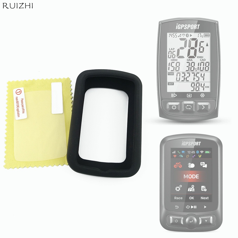 Miếng Dán Màn Hình Bằng Silicone Mềm Cho iGPSPORT iGS 10S/620/50S/50/520/320 IGS10S IGS50S iGS50E iGS620 IGS320 IGS520