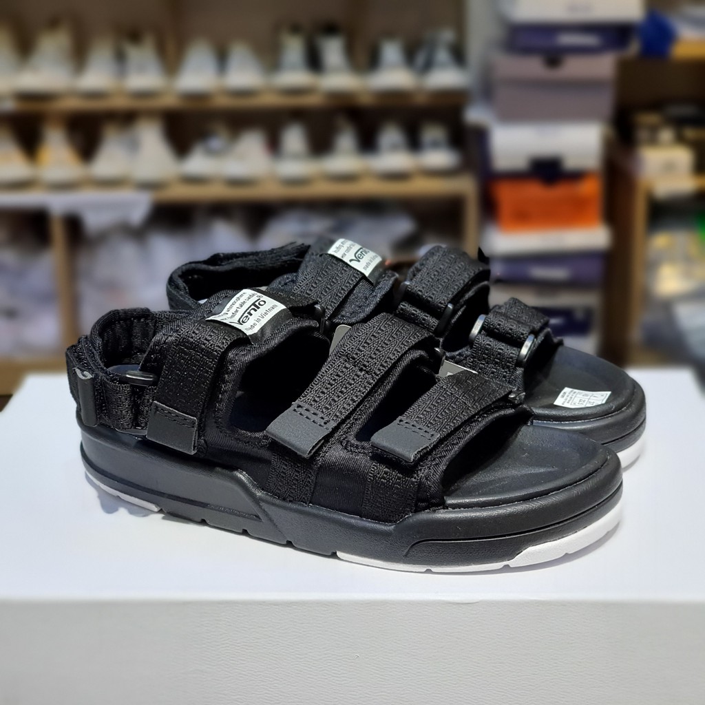 Sandal Vento nam nữ SD-1001, Dép quai hậu chính hãng đế bằng, quai dán linh hoạt