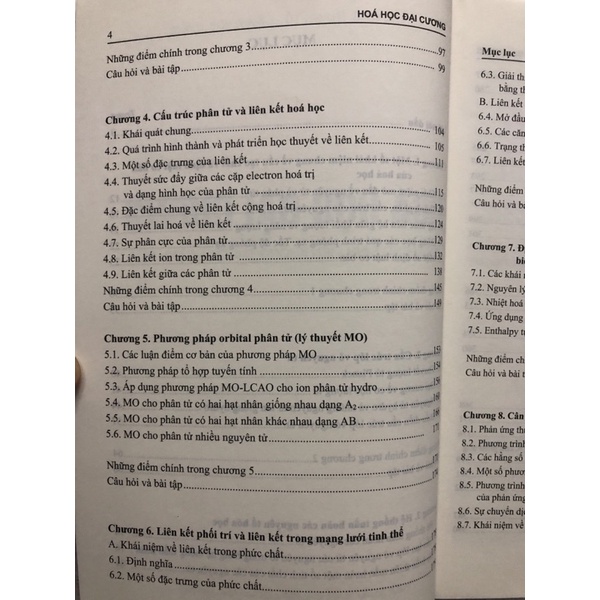 Sách - Hoá học đại cương