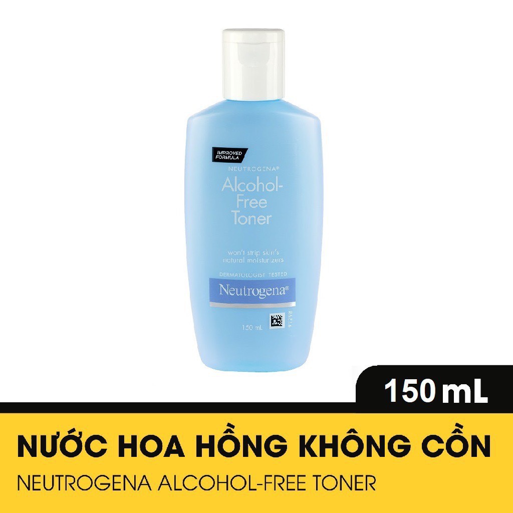 Toner NEUTROGENA không cồn - NEUTROGENA Alcohol Free Toner 150mL