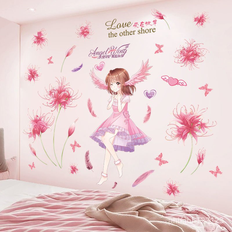 Giấy Dán Tường Trang Trí Phòng Ngủ Cho Bé Gái