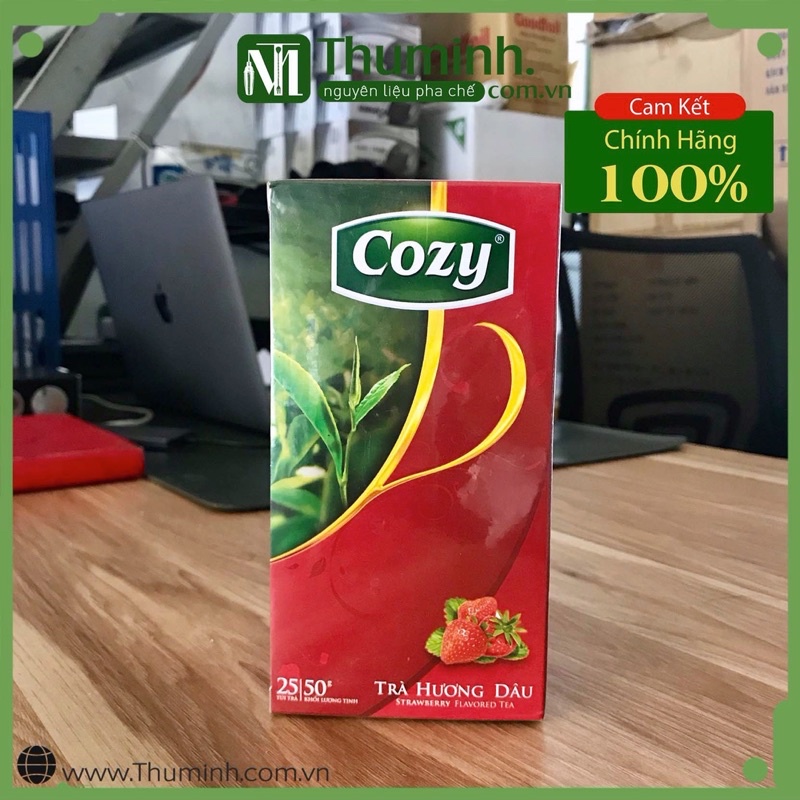 Trà Cozy Túi Lọc Có Đủ Hương Hộp 50g (25 gói)