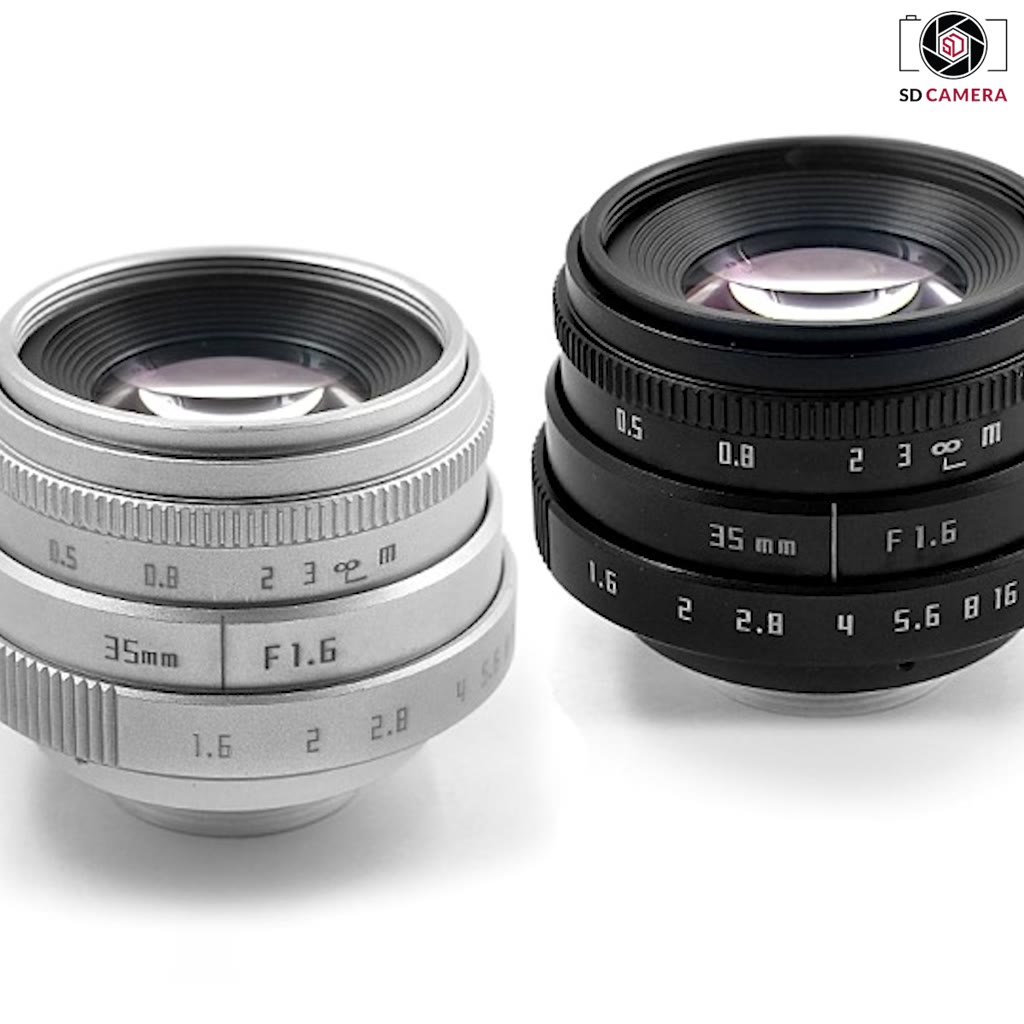 Ống kính (Lens) máy ảnh Fujian 35mm f/1.6 cho Fujifilm Sony Canon Nikon Olympus... (Có clip test ảnh) | BigBuy360 - bigbuy360.vn