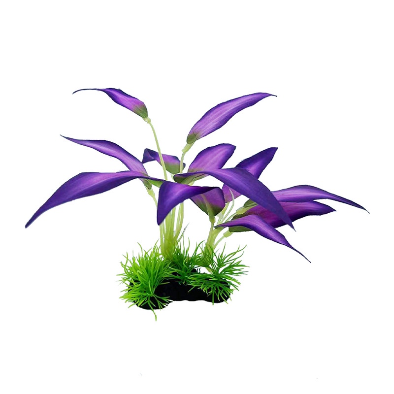 Cây Giả Bằng Vải Lụa Dùng Trang Trí Bể Cá / Hoa / Cây Cảnh