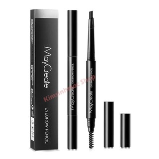 Bút kẻ mày Maycreate 2 trong 1 không trôi màu