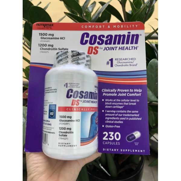 Viên Bổ Khớp Cosamine 230 Viên Cosamin DS Nutramax