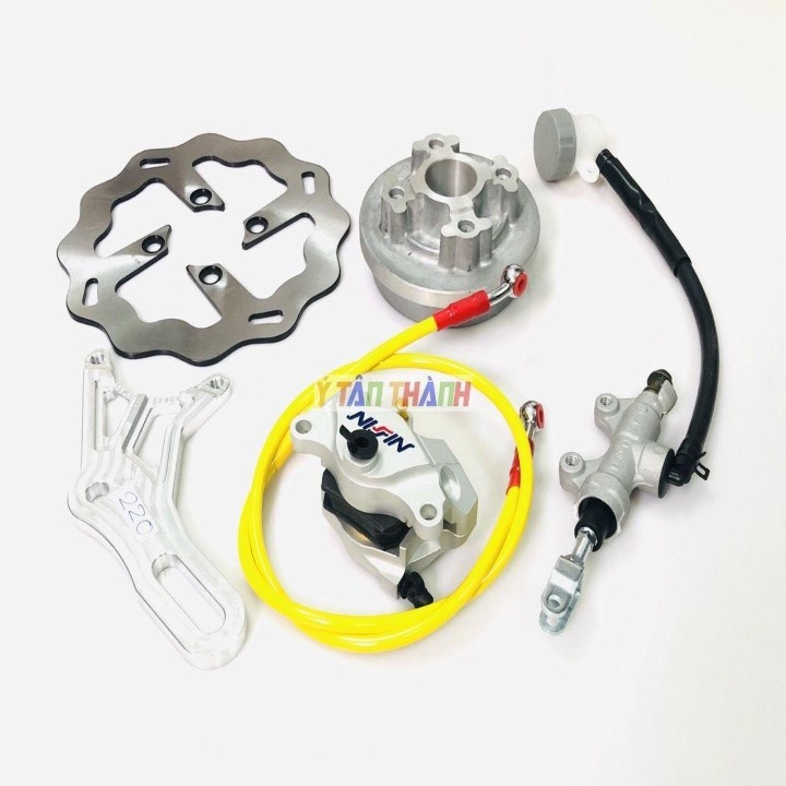 Bộ Đĩa Sau Wave Heo Nissin K2 Đĩa 220Mm V3 MS1269