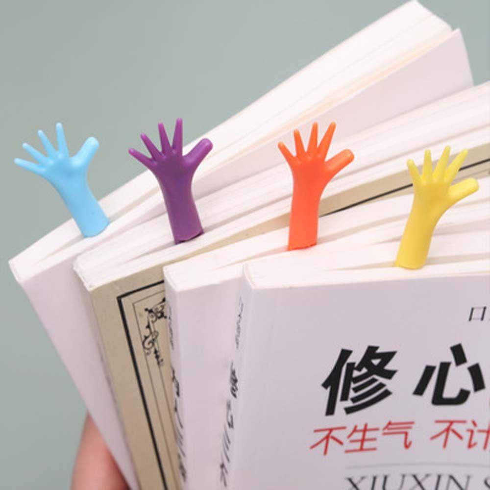 Hộp 4 Bookmark In Hình Ngón Tay Ngộ Nghĩnh