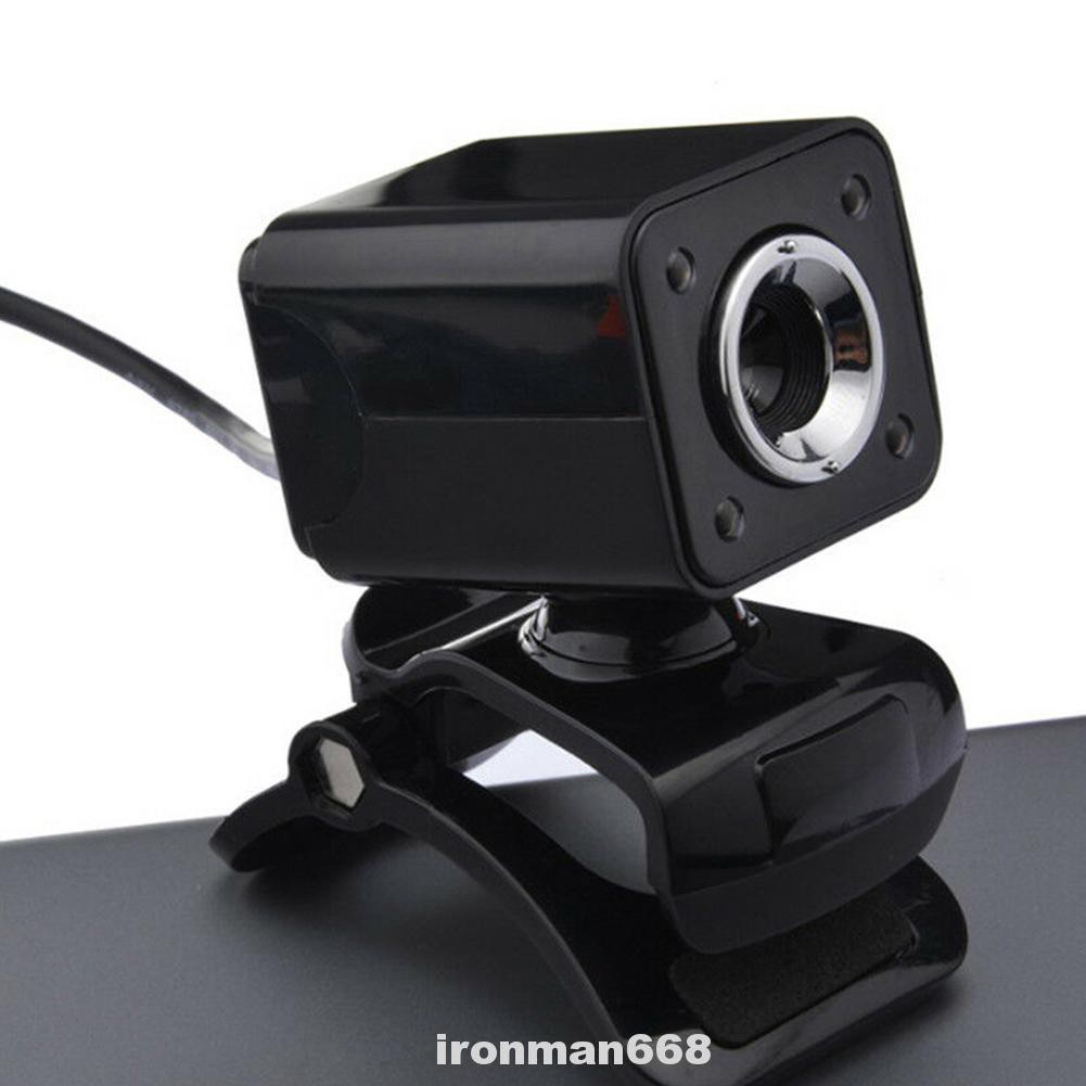 Webcam 480p Tầm Nhìn Ban Đêm Có Kẹp Gắn Micro Cho Máy Tính | BigBuy360 - bigbuy360.vn