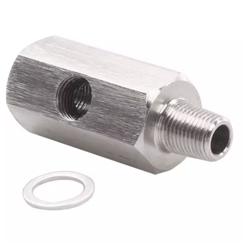 ✅Cảm Biến Áp Suất Dầu BSPT 1/8 ''Cho Bộ Chuyển Đổi NPT Đồng Hồ Đo Đường Cấp Nguồn Turbo