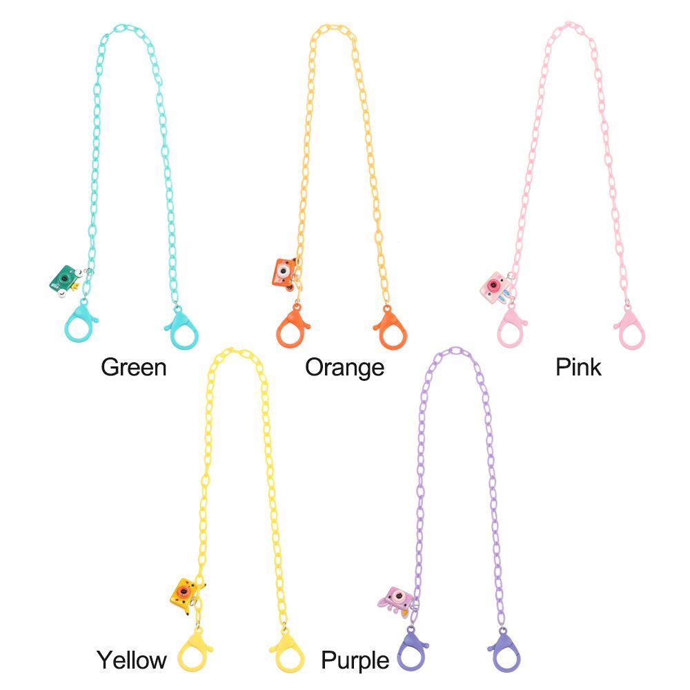 ESPO Dây Đeo Mắt Kính Hình Máy Ảnh Hoạt Hình Bằng Acrylic Chống Thất Lạc