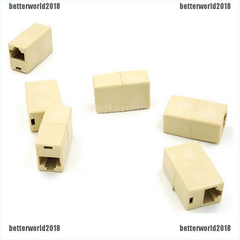 [Better] 10PCS RJ45 Female to Female Network Ethernet Lan Cable Joiner Connector new [World] | BigBuy360 - bigbuy360.vn