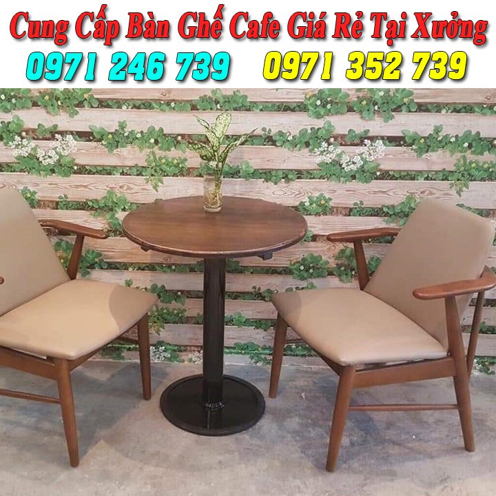 Bàn ghế cafe cao cấp giá rẻ tại xưởng