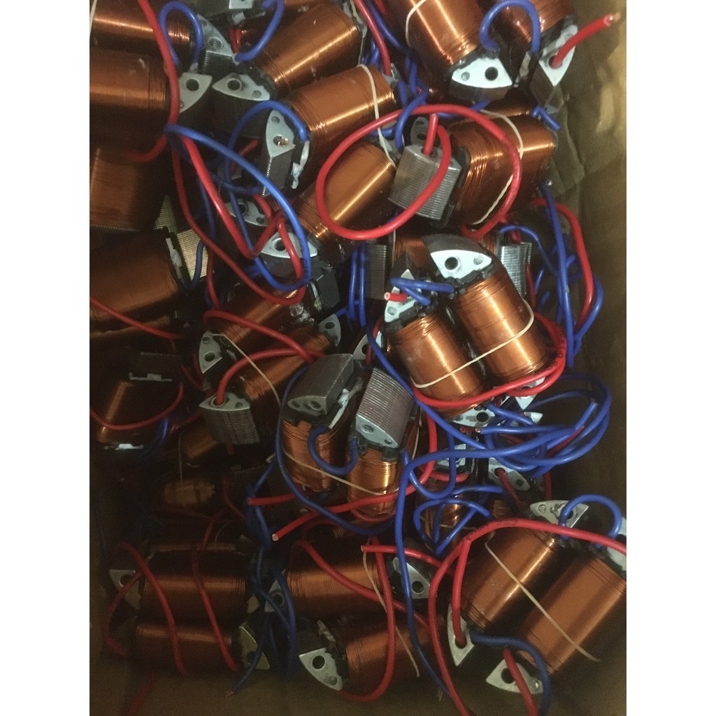 Củ phát điện 220 gắn xe máy