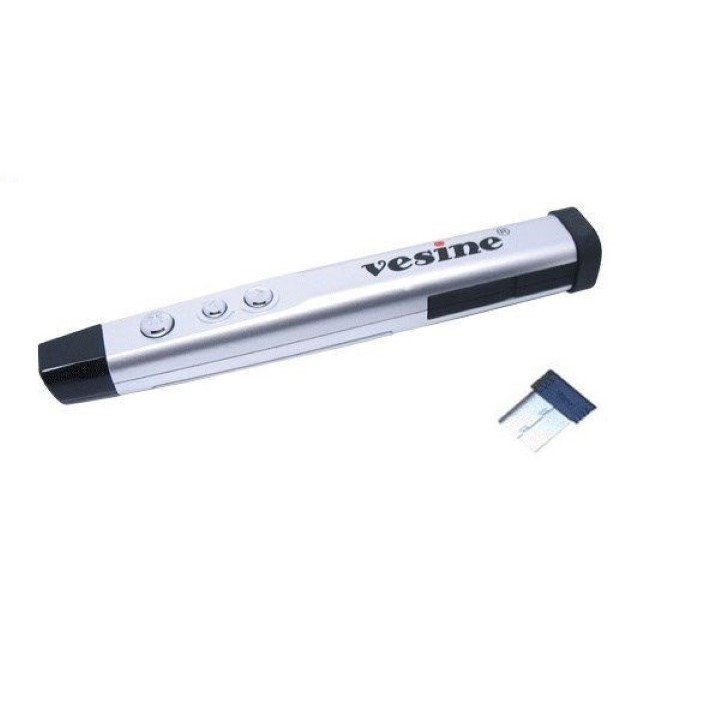 Bút Thuyết Trình Vesine Vp150 Có Điều Khiển Lật Trang Từ Xa Hỗ Trợ Giảng Dạy, Thuyết Trình