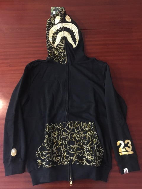 [Góc Ảnh Thật] Áo Bape Zip Hoodie Shark  | BigBuy360 - bigbuy360.vn