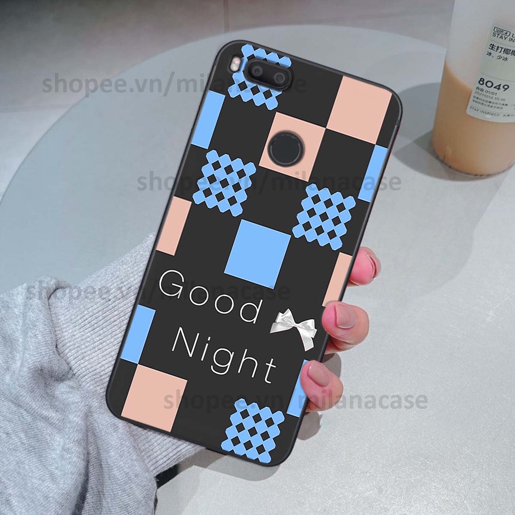Ốp Xiaomi Mi A1 caro họa tiết nhiều màu sắc siêu đẹp thời trang cá tính