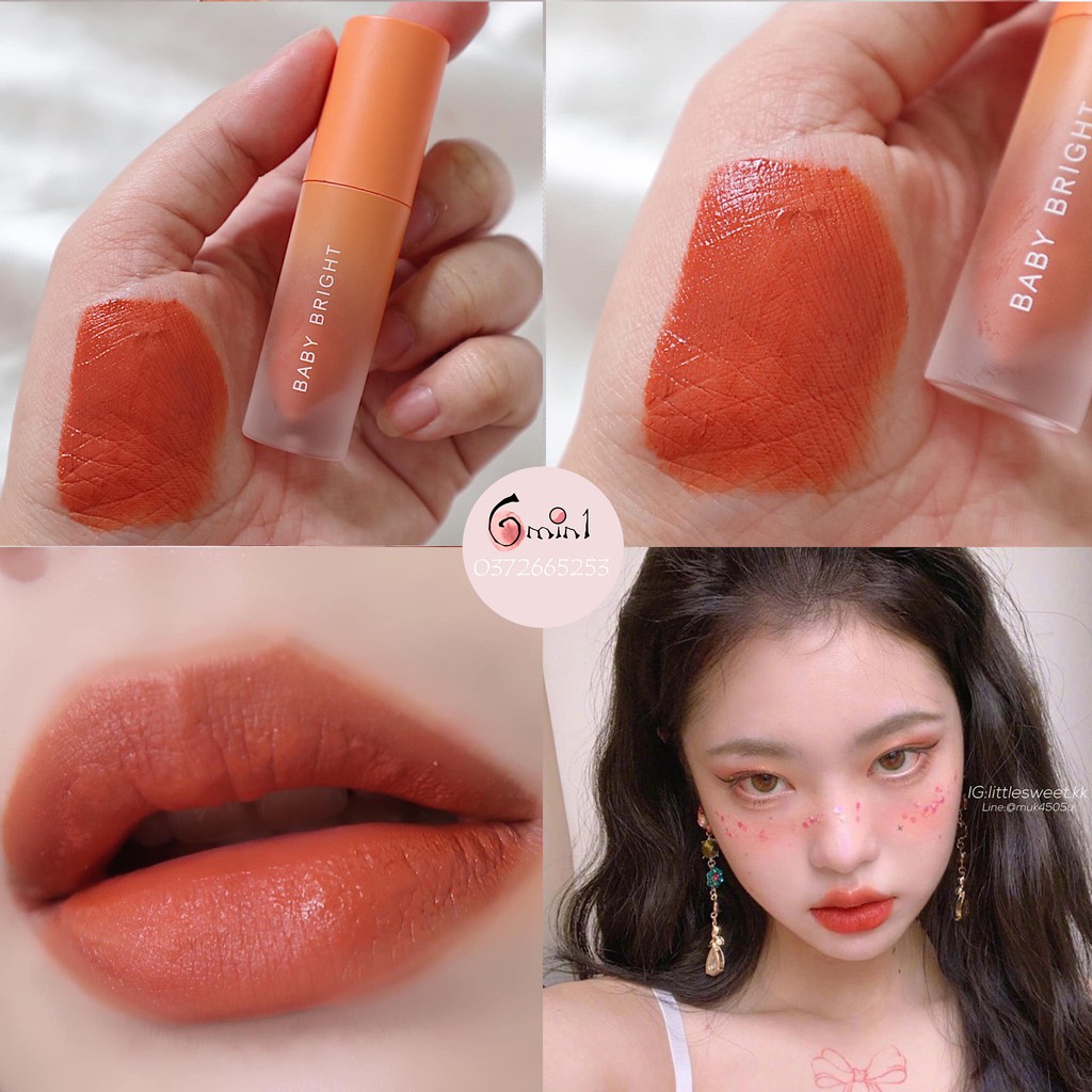 [HOT HOT] Son Baby Bright Lip And Cheek Velvet Cherry Blossom