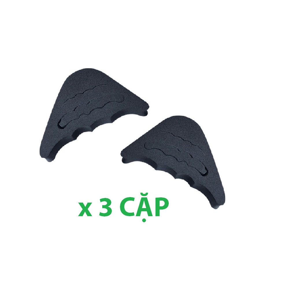 Cặp lót giày cao gót nữ đệm êm ngón chân chất liệu cao su non