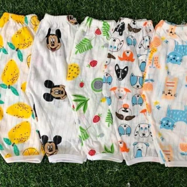 10 chiếc quần dài cotton giấy 4-11kg