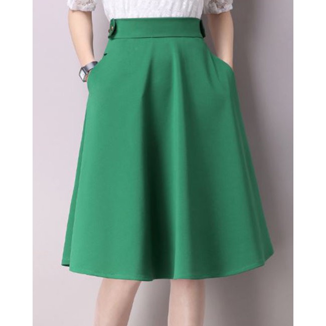 4 Chân Váy Xòe Nana Cách Điệu Lưng