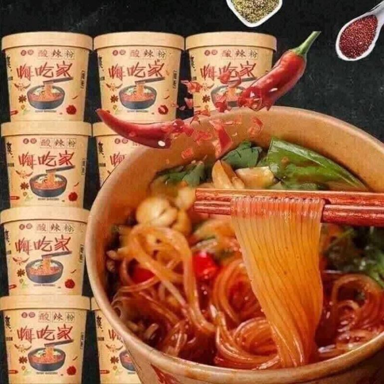 MIẾN CAY TRÙNG KHÁNH_ 1 THÙNG 6 HỘP
