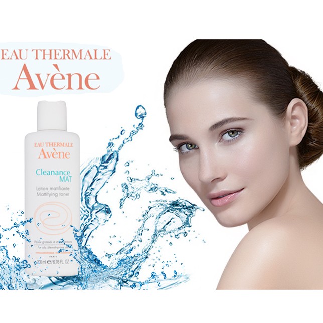 Nước hoa hồng cho da nhờn mụn Avène Cleanance Mat Toner 200ml