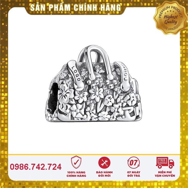 [Hàng cao cấp] Charm Bạc S925 ALE Cao Cấp - Charm bạc Túi Xách Thời Trang  - Mã sản phẩm CHARMBAC_DNJ00026