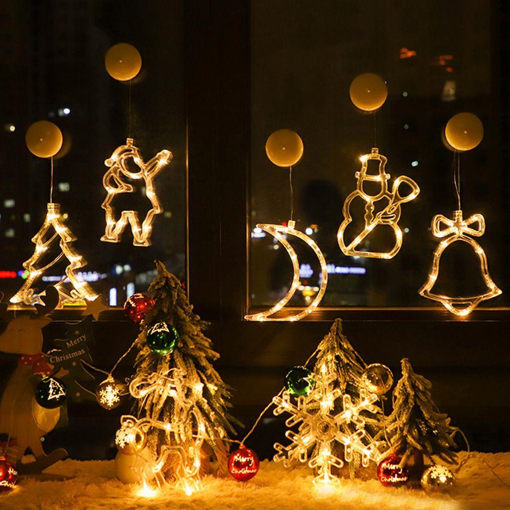 Rèm cửa sổ Có Đèn LED Trang Trí Giáng Sinh