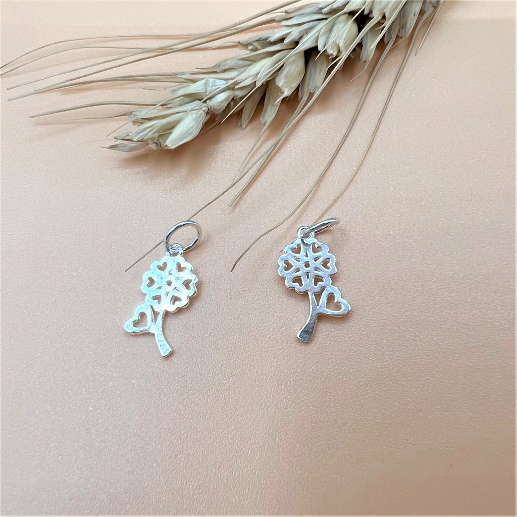 Charm treo hình cây trái tim - Charm Bạc 925 - Mã CB760