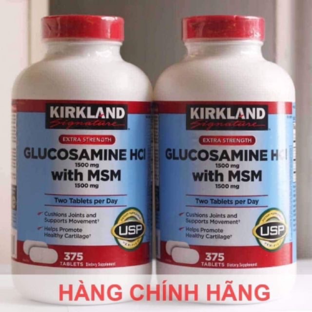 Viên uống Glucosamin HCL 1500mg with MSM 1500mg
