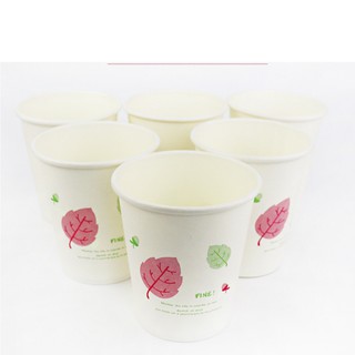 Cốc giấy dùng 1 lần tiện lợi an toàn sức khỏe thân thiện môi trường