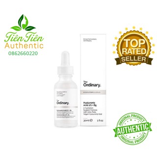 TINH CHẤT CẤP NƯỚC VÀ PHỤC HỒI DA - THE ORDINARY HYALURONIC ACID 2% + B5 30ML
