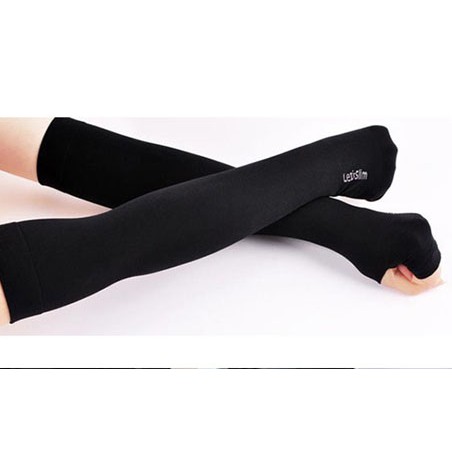 Găng tay dài chống nắng chống tia uv đi xe máy đi phượt Made in Korea Let's Slim