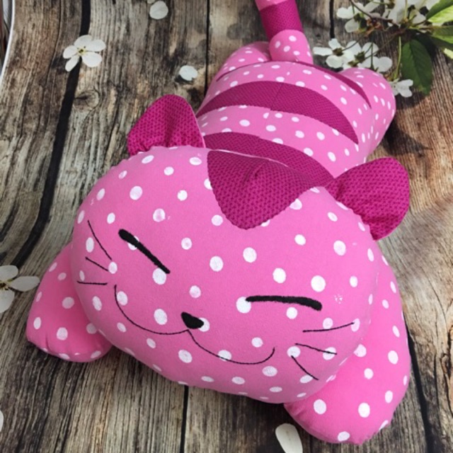 Mèo bông thần tài handmade