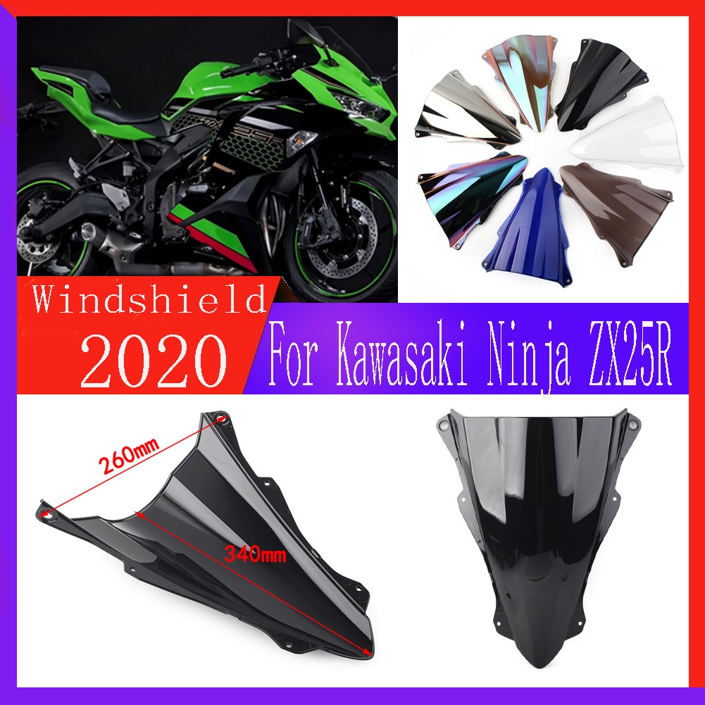 Kính Chắn Gió Chuyên Dụng Cho Kawasaki Ninja ZX25R ZX-25R 2020 2021 ZX 25 R