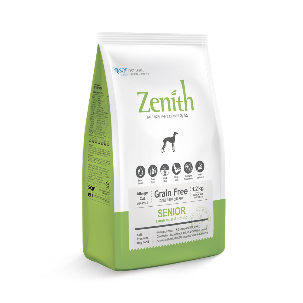 Thức ăn hạt mềm cho chó già Zenith senior