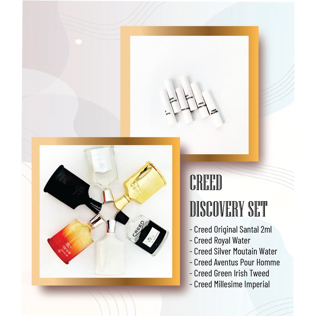 COMBO Mẫu thử nước hoa Discovery SET Creed 6x2ml
