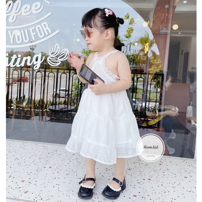 Hot trend Váy đầm công chúa cao cấp 2 lớp cho bé gái đi du lịch 8-20kg