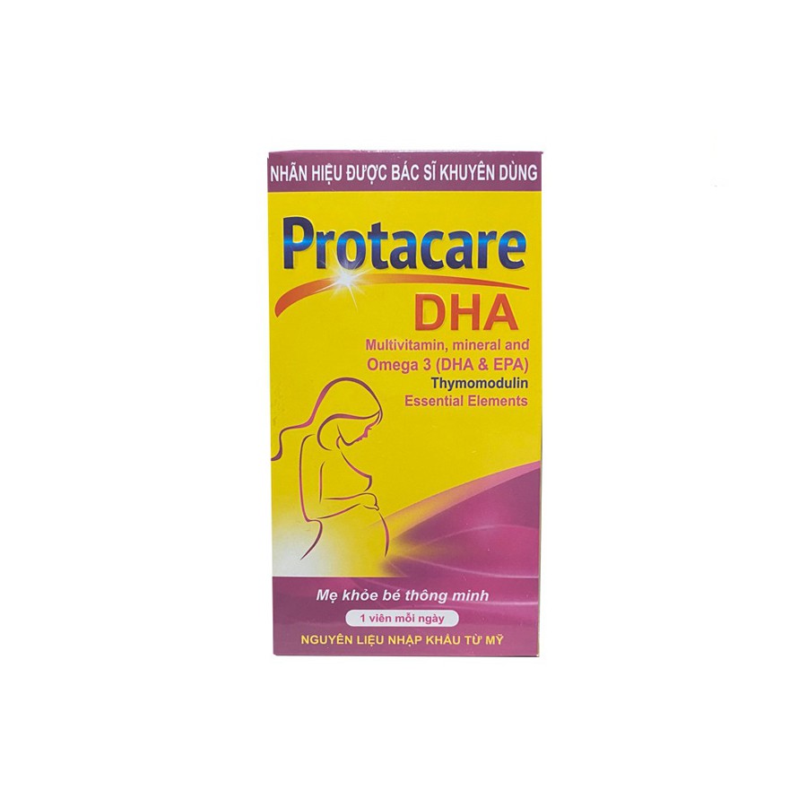 Thực phẩm Bổ Bà Bầu Protacare DHA- Hộp 30 Viên