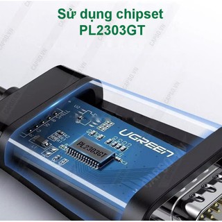 CÁP CHUYỂN USB TYPE-C RA RS232 UGREEN 70612