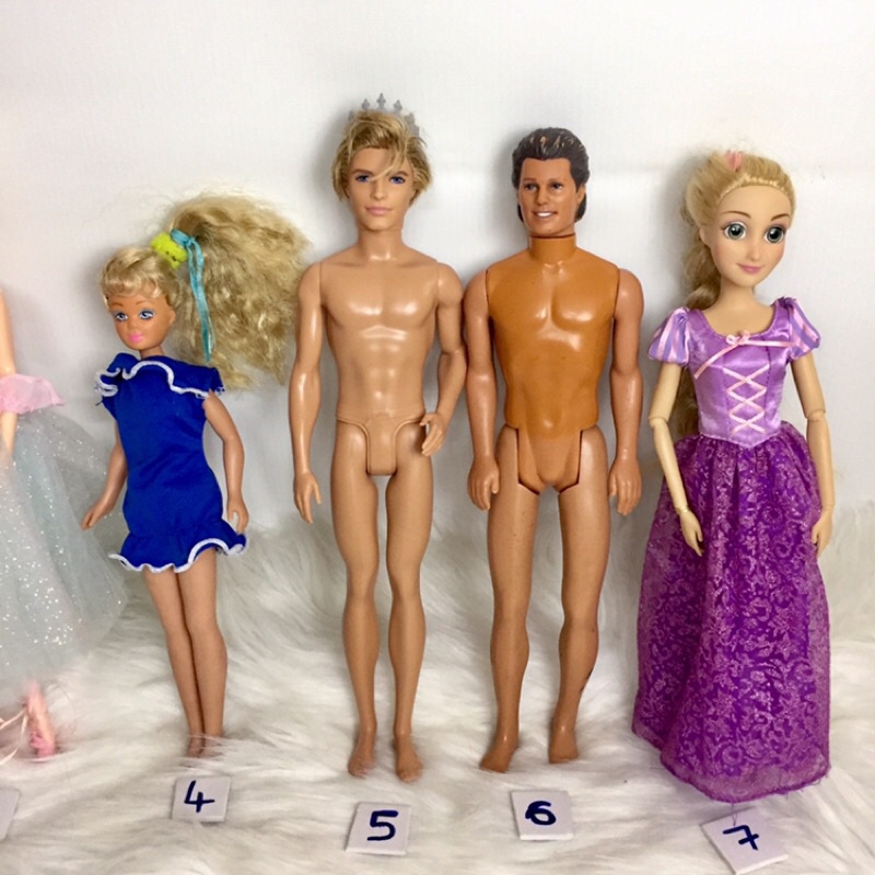 BB5-BÚP BÊ BARBIE-STACY-KEN-TÓC MÂY
