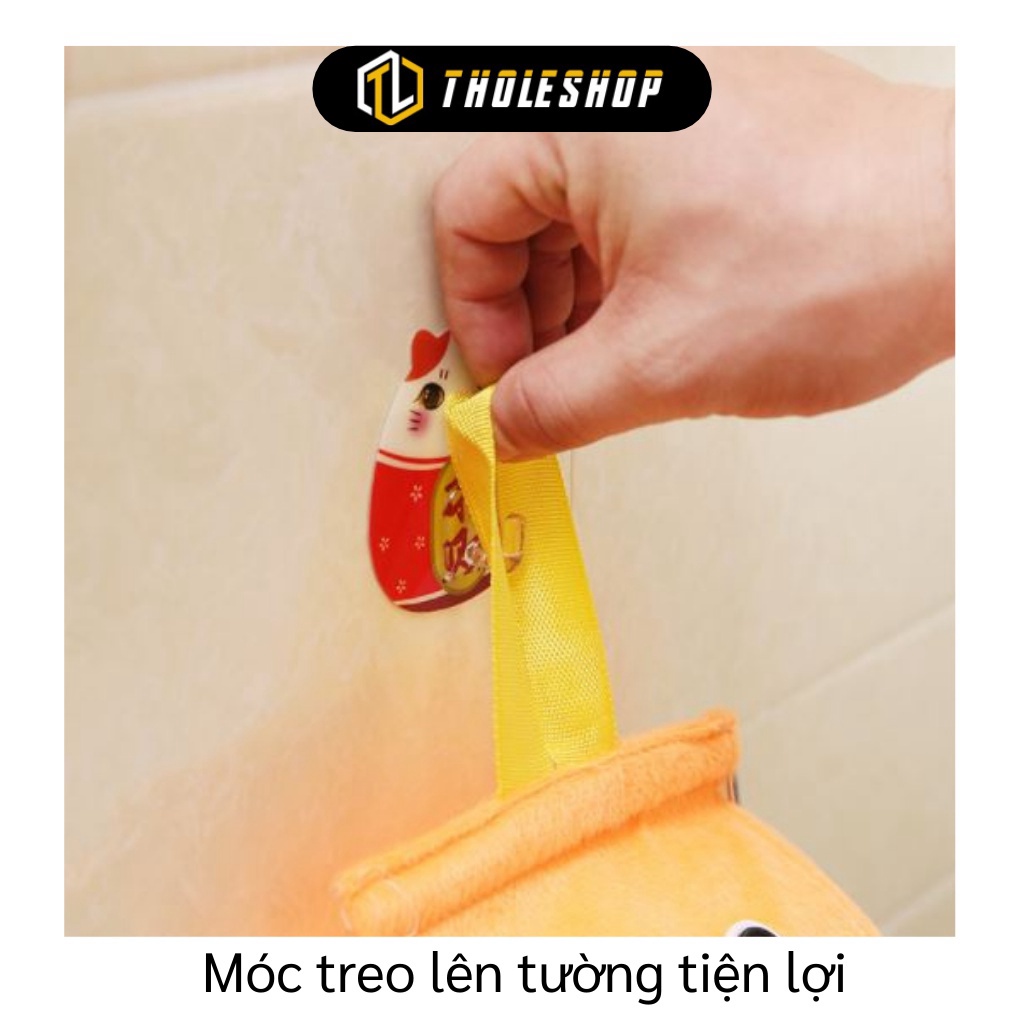 [SGD] Hộp Đựng Giấy Vệ Sinh - Dụng cụ Treo Giấy Chống Văn Nước Dán Tường Hình Thú 5668