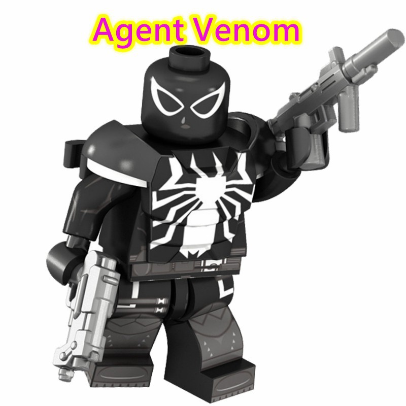 Bộ Đồ Chơi Xếp Hình Venom Thú Vị Cho Bé